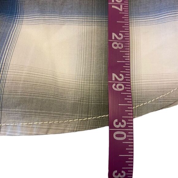 Calvin Klein Plaid Button Down Short Sleeve Shirt Size XXL - Picture 12 of 12